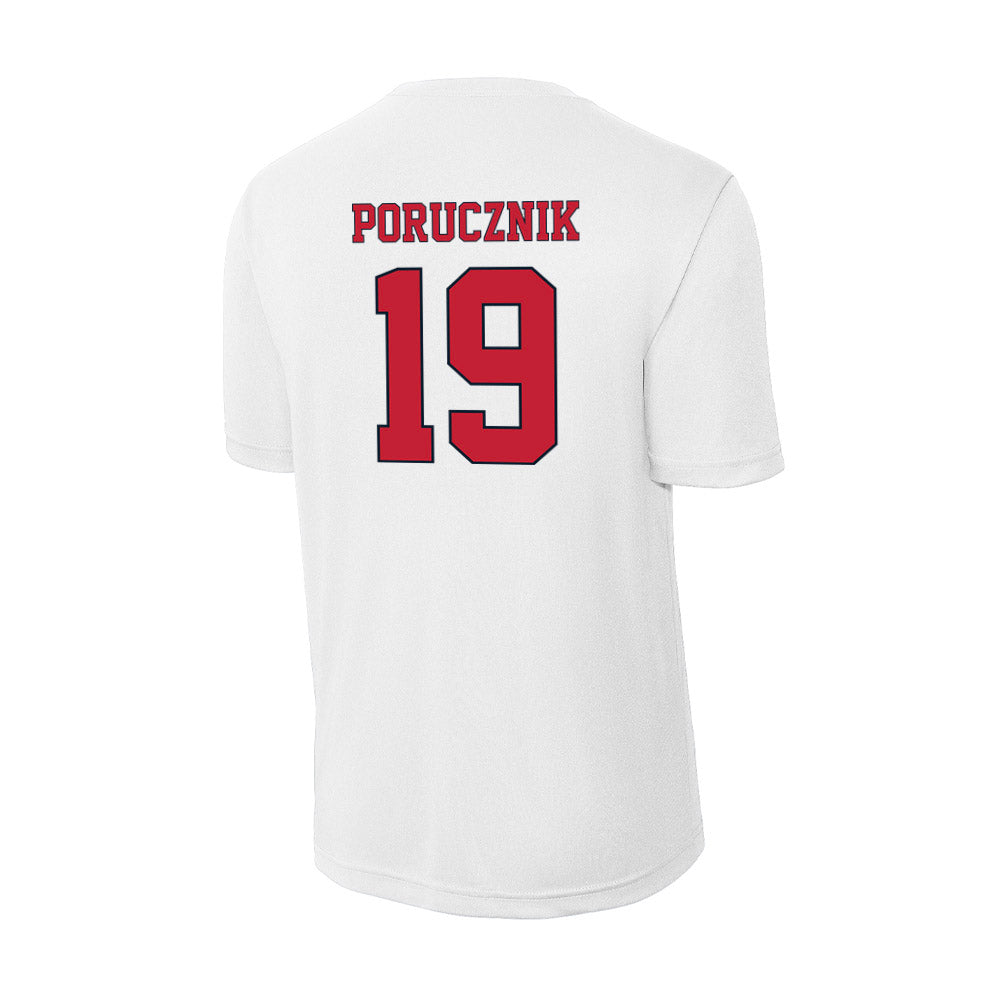 St. Johns - NCAA Men's Soccer : Andrew Porucznik - Activewear T-Shirt-1