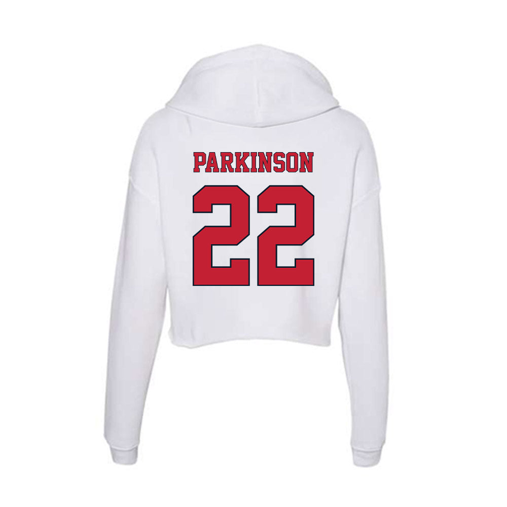 St. Johns - NCAA Men's Lacrosse : Danielo Parkinson - Women's Crop Fleece Hoodie-1