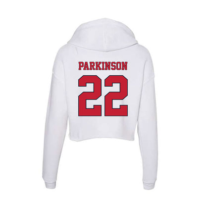 St. Johns - NCAA Men's Lacrosse : Danielo Parkinson - Women's Crop Fleece Hoodie-1
