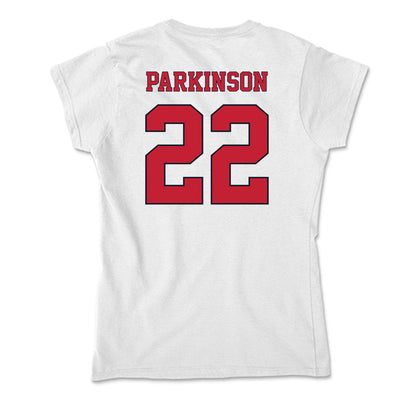 St. Johns - NCAA Men's Lacrosse : Danielo Parkinson - Soft Style Women’s T-Shirt-1
