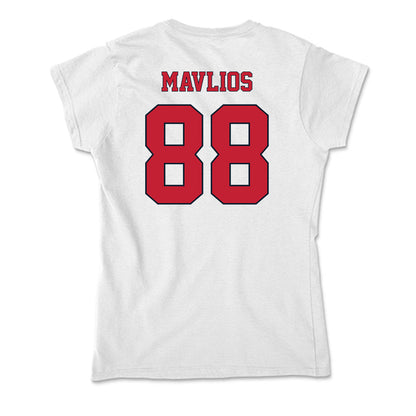 St. Johns - NCAA Men's Lacrosse : John Mavlios - Soft Style Women’s T-Shirt-1