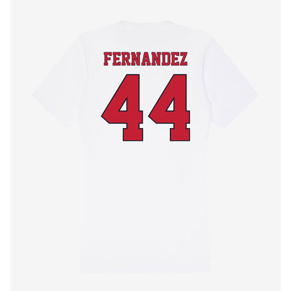 St. Johns - NCAA Softball : Gia Fernandez - Women's V-Neck T-Shirt-1