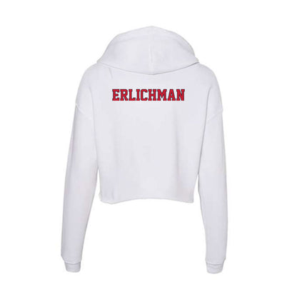 St. Johns - NCAA Cheerleading : Amanda Erlichman - Women's Crop Fleece Hoodie-1