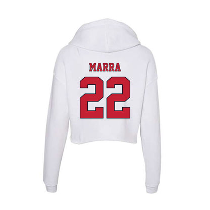 St. Johns - NCAA Softball : Maeve Marra - Women's Crop Fleece Hoodie-1