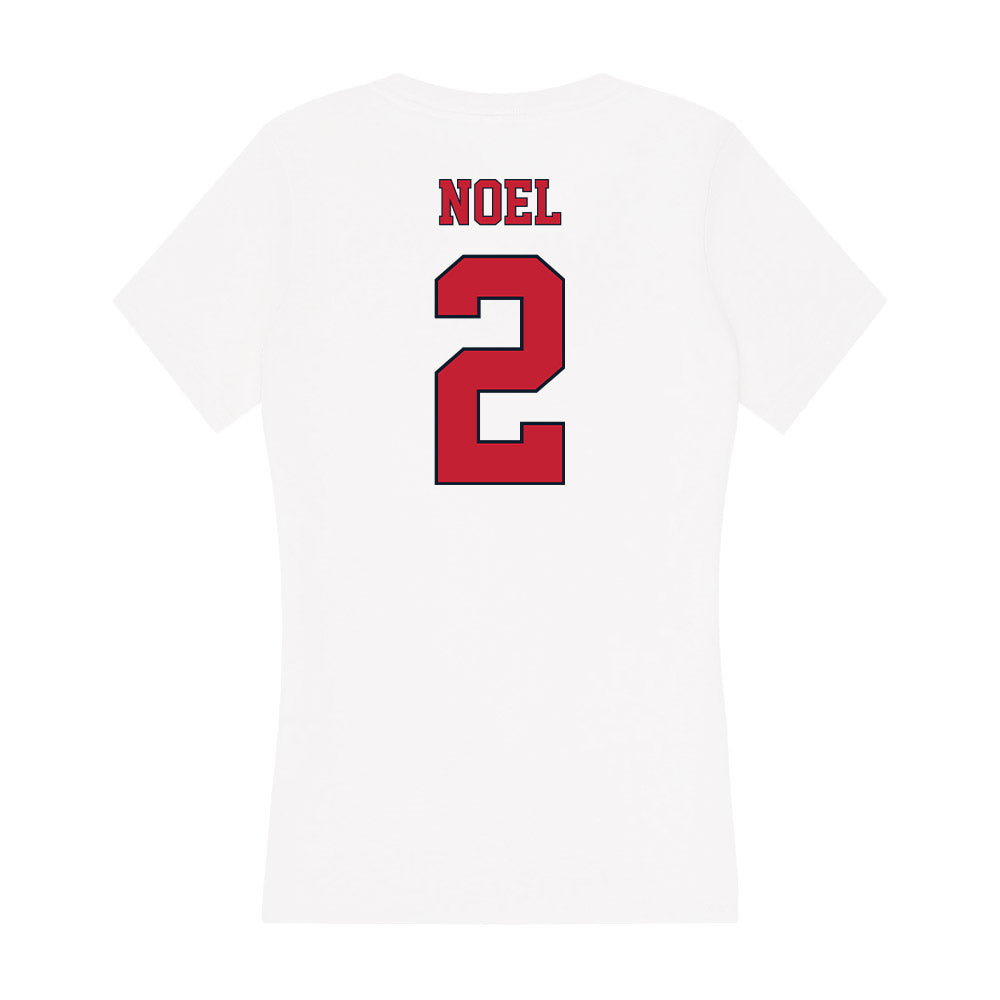 St. Johns - NCAA Men's Lacrosse : Harrison Noel - Women's V-Neck T-Shirt-1