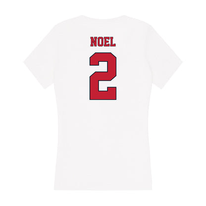 St. Johns - NCAA Men's Lacrosse : Harrison Noel - Women's V-Neck T-Shirt-1