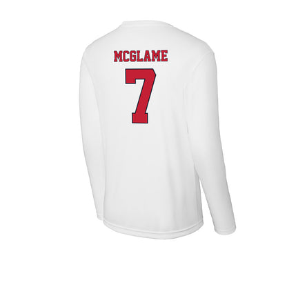 St. Johns - NCAA Women's Soccer : Molly McGlame - Activewear Long Sleeve T-Shirt-1