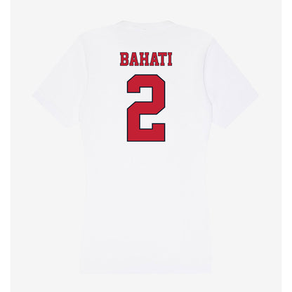 St. Johns - NCAA Women's Basketball : Julie Bahati - Women's V-Neck T-Shirt-1
