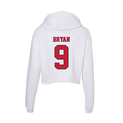St. Johns - NCAA Men's Lacrosse : Wade Bryan - Women's Crop Fleece Hoodie-1