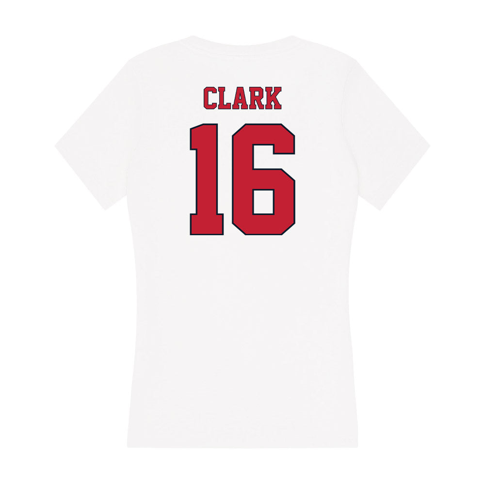 St. Johns - NCAA Baseball : Brady Clark - Women's V-Neck T-Shirt-1