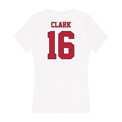St. Johns - NCAA Baseball : Brady Clark - Women's V-Neck T-Shirt-1