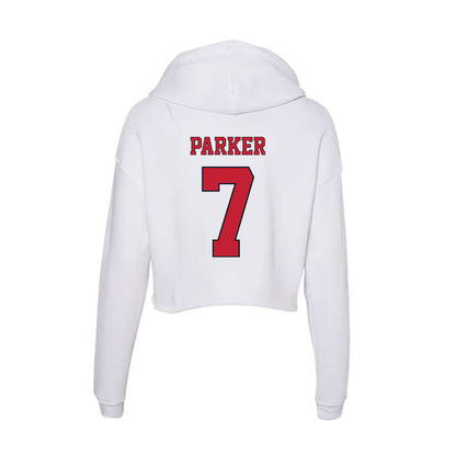 St. Johns - NCAA Women's Volleyball : Ella Parker - Women's Crop Fleece Hoodie-1