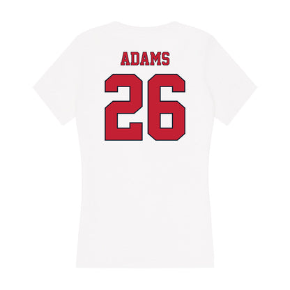St. Johns - NCAA Baseball : Ryan Adams - Women's V-Neck T-Shirt-1