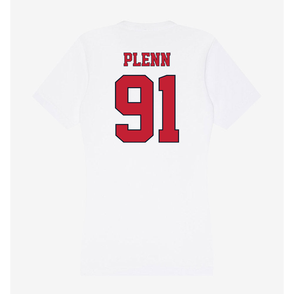 St. Johns - NCAA Men's Lacrosse : Noah Plenn - Women's V-Neck T-Shirt-1