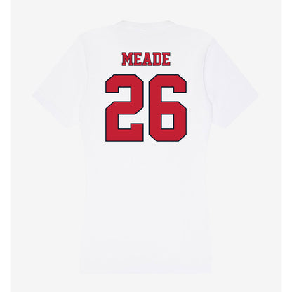 St. Johns - NCAA Men's Lacrosse : Tyson Meade - Women's V-Neck T-Shirt-1
