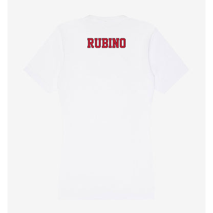 St. Johns - NCAA Cheerleading : Julia Rubino - Women's V-Neck T-Shirt-1