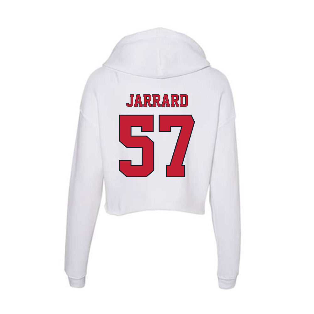 St. Johns - NCAA Softball : London Jarrard - Women's Crop Fleece Hoodie-1