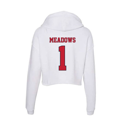 St. Johns - NCAA Softball : Makenna Meadows - Women's Crop Fleece Hoodie-1