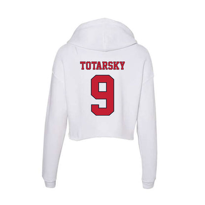 St. Johns - NCAA Softball : Sydney Totarsky - Women's Crop Fleece Hoodie-1