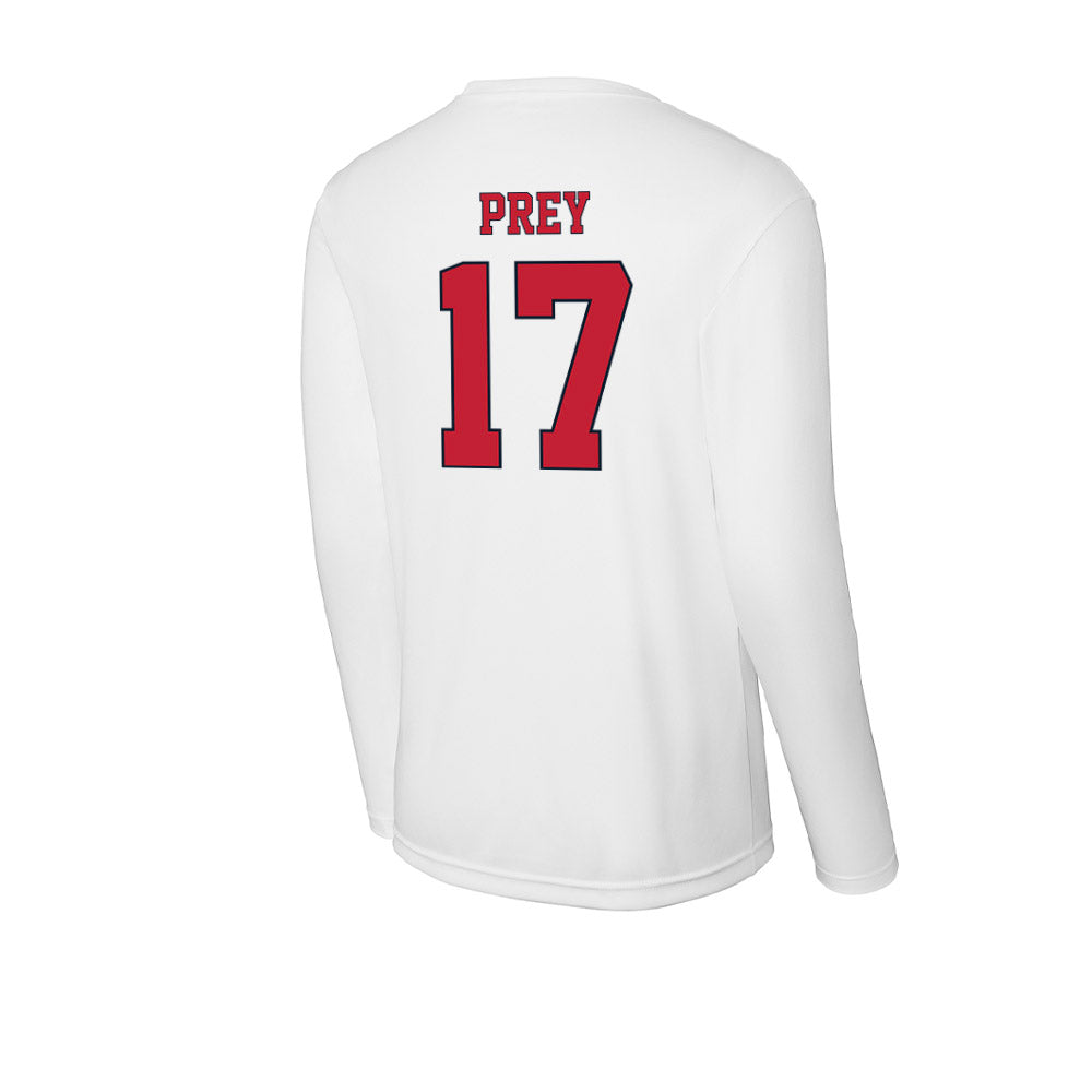 St. Johns - NCAA Men's Basketball : Ruben Prey - Activewear Long Sleeve T-Shirt-1
