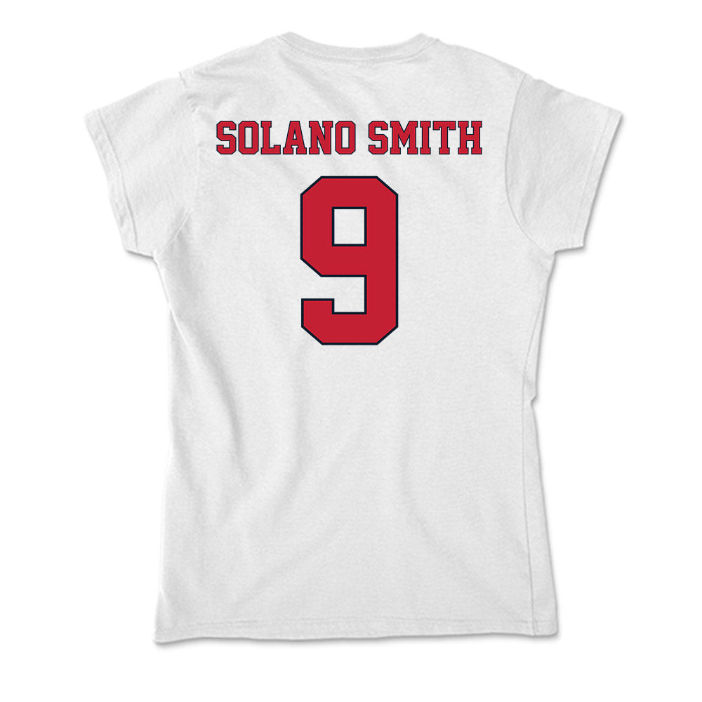 St. Johns - NCAA Women's Volleyball : Rashanny Solano Smith - Soft Style Women’s T-Shirt-1