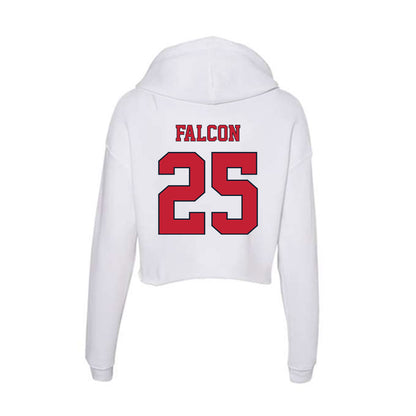 St. Johns - NCAA Baseball : Chad Falcon - Women's Crop Fleece Hoodie-1