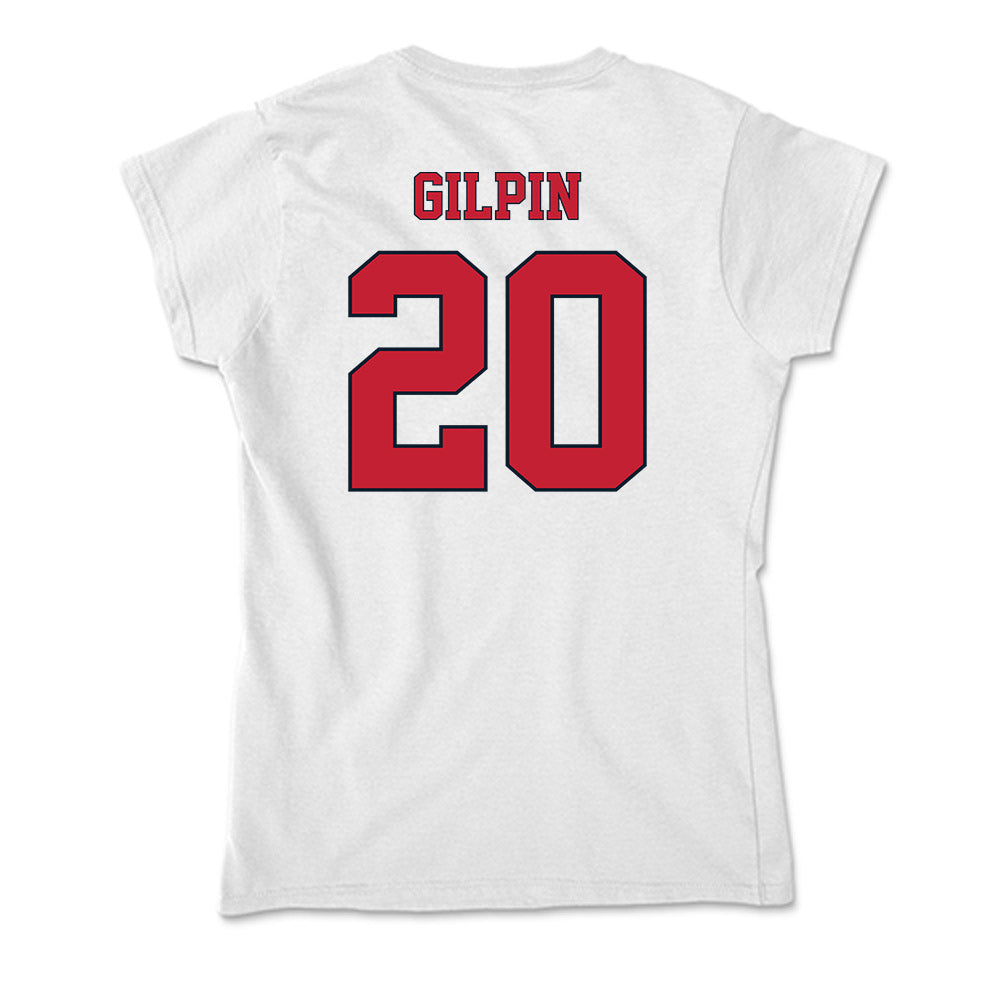 St. Johns - NCAA Baseball : Nicholas Gilpin - Soft Style Women’s T-Shirt-1