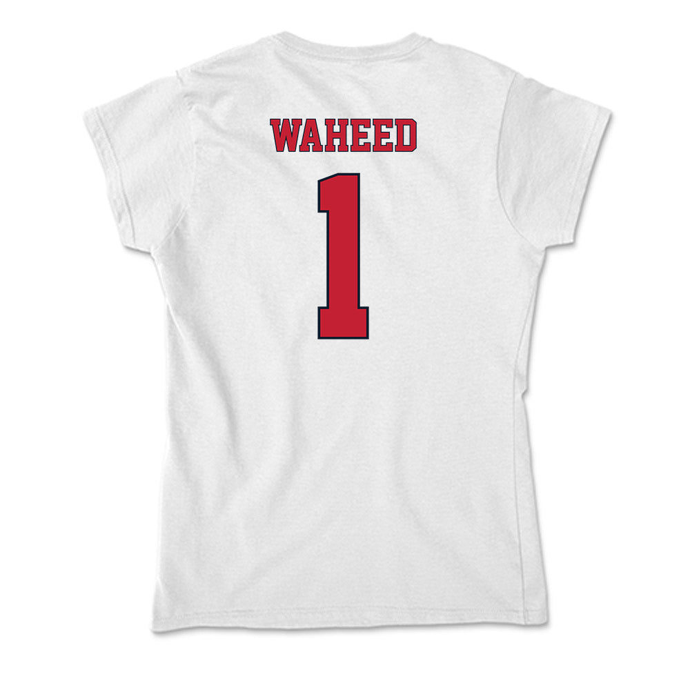 St. Johns - NCAA Women's Basketball : Beautiful Waheed - Soft Style Women’s T-Shirt-1