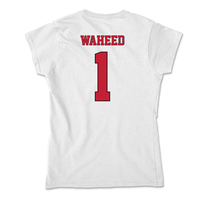 St. Johns - NCAA Women's Basketball : Beautiful Waheed - Soft Style Women’s T-Shirt-1