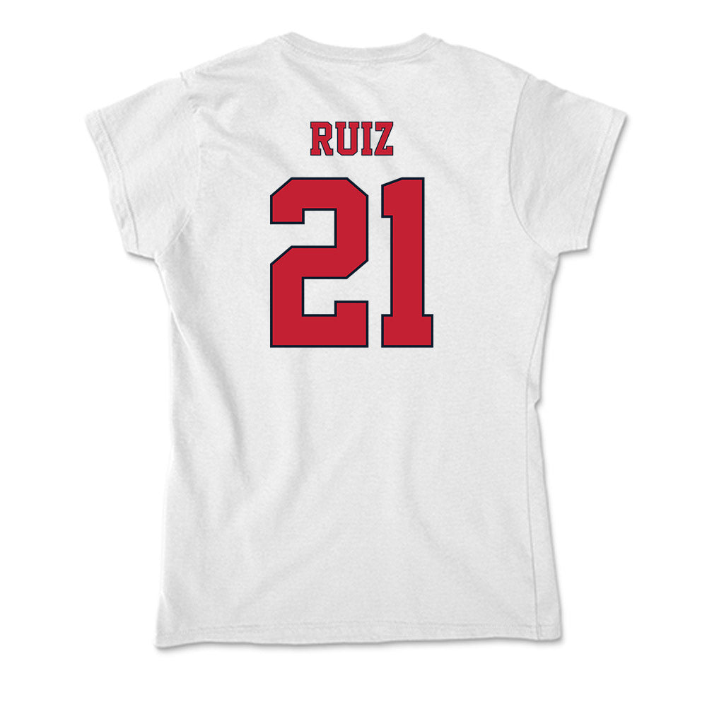 St. Johns - NCAA Baseball : Jacob Ruiz - Soft Style Women’s T-Shirt-1