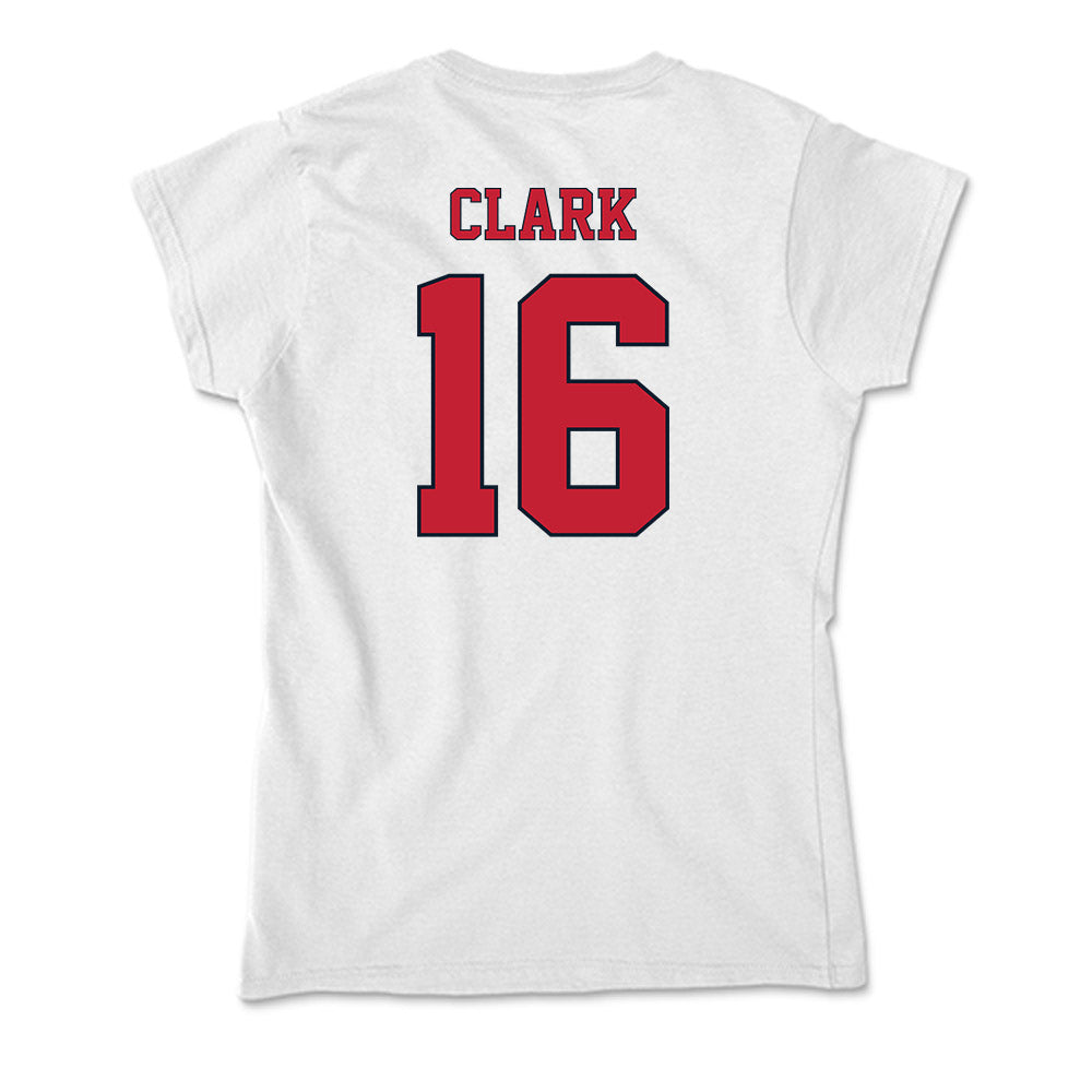 St. Johns - NCAA Baseball : Brady Clark - Soft Style Women’s T-Shirt-1