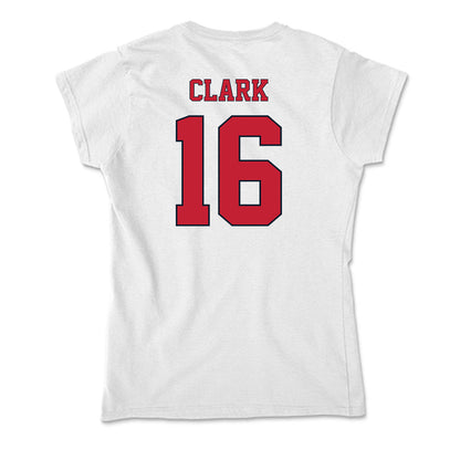 St. Johns - NCAA Baseball : Brady Clark - Soft Style Women’s T-Shirt-1