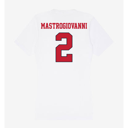 St. Johns - NCAA Men's Lacrosse : Luke Mastrogiovanni - Women's V-Neck T-Shirt-1