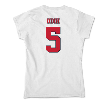 St. Johns - NCAA Men's Basketball : Kelvin Odih - Soft Style Women’s T-Shirt-1