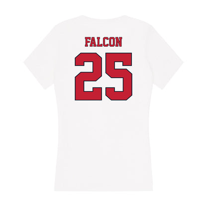 St. Johns - NCAA Baseball : Chad Falcon - Women's V-Neck T-Shirt-1