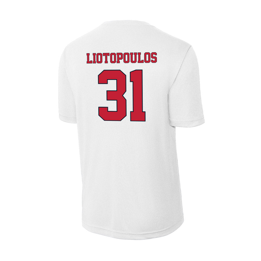St. Johns - NCAA Men's Basketball : Lefteris Liotopoulos - Activewear T-Shirt-1
