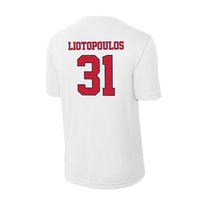 St. Johns - NCAA Men's Basketball : Lefteris Liotopoulos - Activewear T-Shirt-1