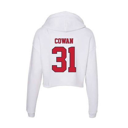 St. Johns - NCAA Baseball : Will Cowan - Women's Crop Fleece Hoodie-1