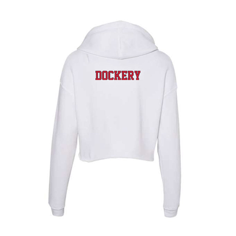 St. Johns - NCAA Women's Track & Field : Jade Dockery - Women's Crop Fleece Hoodie-1