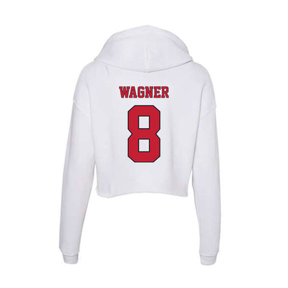 St. Johns - NCAA Women's Basketball : Shaulana Wagner - Women's Crop Fleece Hoodie-1