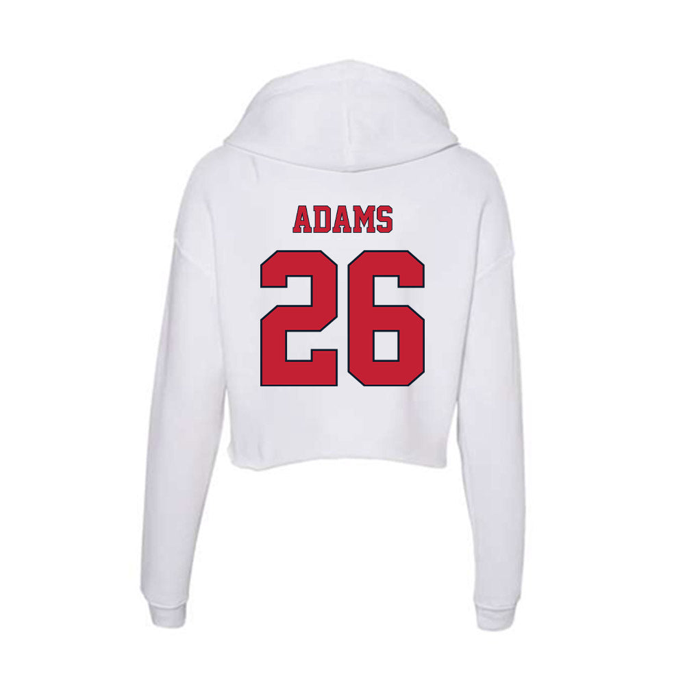 St. Johns - NCAA Baseball : Ryan Adams - Women's Crop Fleece Hoodie-1