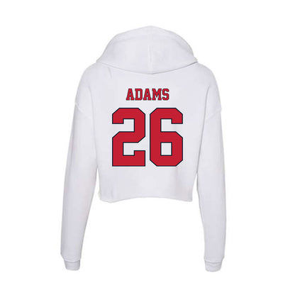 St. Johns - NCAA Baseball : Ryan Adams - Women's Crop Fleece Hoodie-1