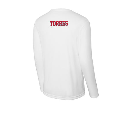St. Johns - NCAA Women's Track & Field : Mia Torres - Activewear Long Sleeve T-Shirt-1