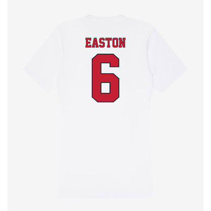 St. Johns - NCAA Men's Lacrosse : James Easton - Women's V-Neck T-Shirt-1