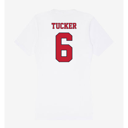 St. Johns - NCAA Baseball : Jackson Tucker - Women's V-Neck T-Shirt-1