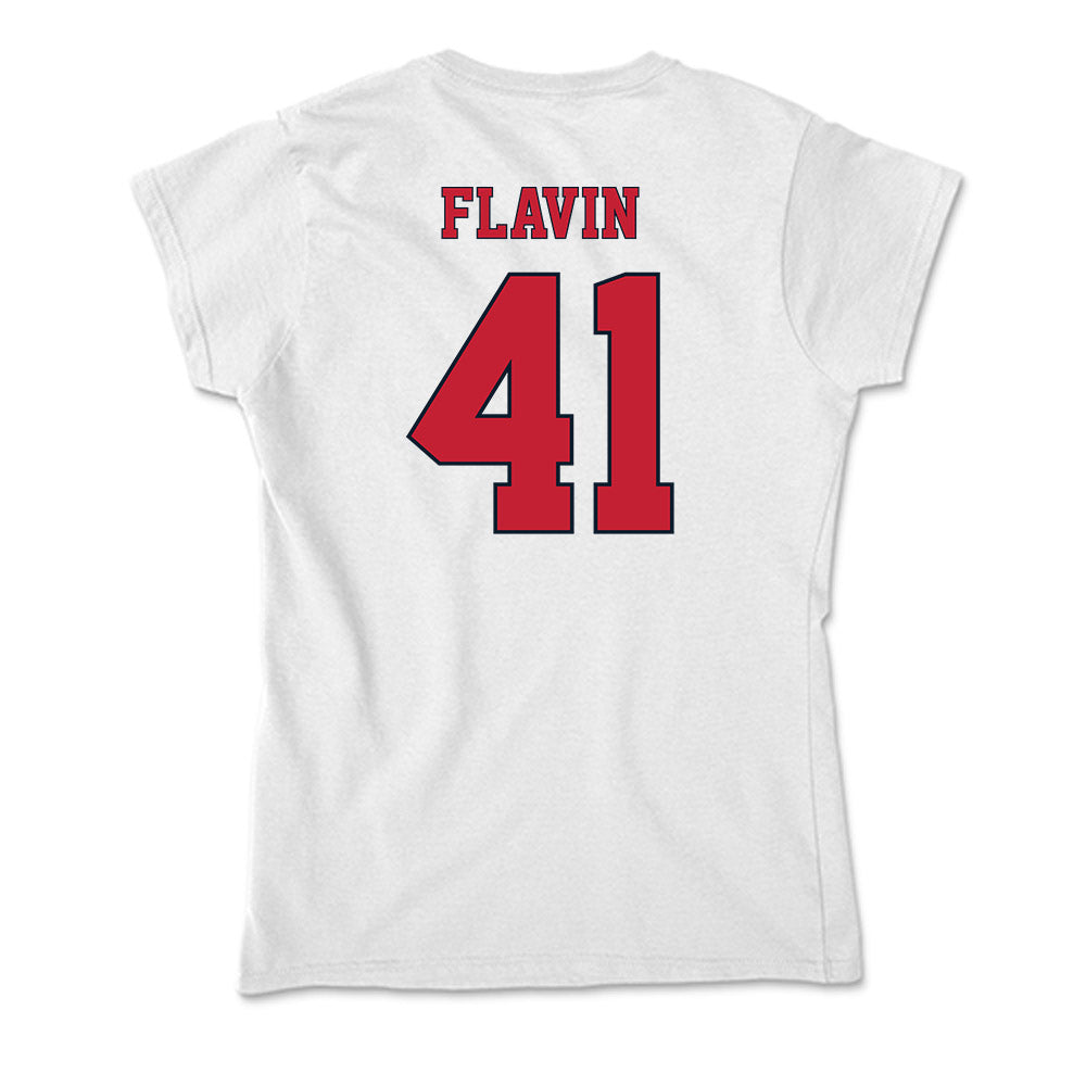 St. Johns - NCAA Men's Lacrosse : Thomas Flavin - Soft Style Women’s T-Shirt-1