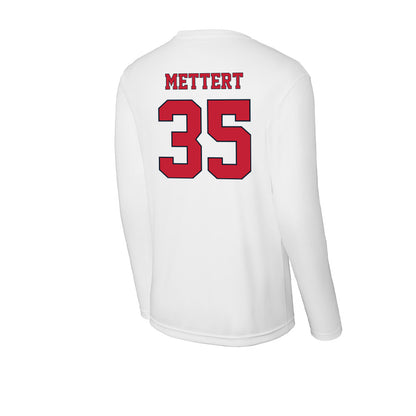 St. Johns - NCAA Baseball : Sam Mettert - Activewear Long Sleeve T-Shirt-1
