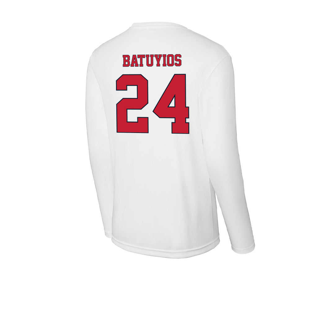 St. Johns - NCAA Baseball : Christopher Batuyios - Activewear Long Sleeve T-Shirt-1