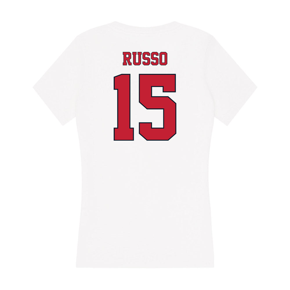 St. Johns - NCAA Baseball : Grant Russo - Women's V-Neck T-Shirt-1