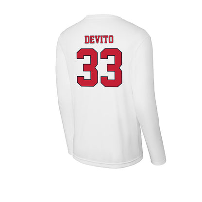 St. Johns - NCAA Baseball : JJ DeVito - Activewear Long Sleeve T-Shirt-1